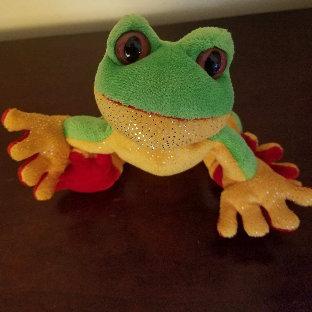 Ganz Webkinz Frog Plush Animal HS109 - Picture 1 of 8
